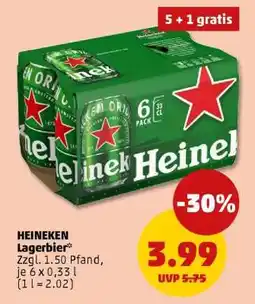 PENNY HEINEKEN Lagerbier Angebot