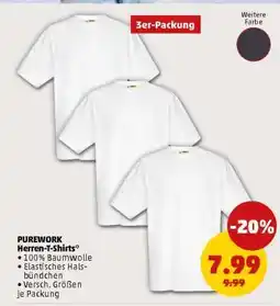 PENNY PUREWORK Herren-T-Shirts Angebot