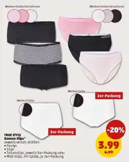 PENNY TRUE STYLE Damen-Slips Angebot