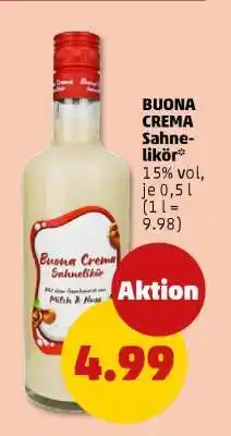 PENNY BUONA CREMA Sahnelikör Angebot