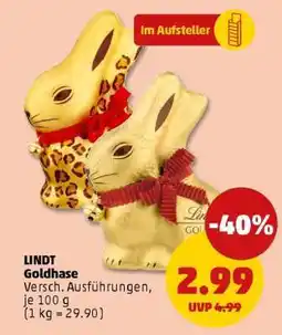 PENNY Lindt Goldhase Angebot