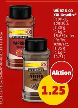 PENNY WÜRZ & CO XXL Gewürz Angebot