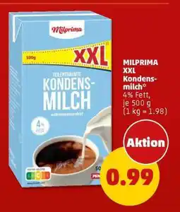 PENNY MILPRIMA XXL Kondensmilch Angebot