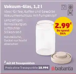 PENNY Vakuum-Glas, 1,2 l Angebot