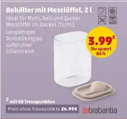 PENNY Behälter mit Messlöffel, 2 l Angebot