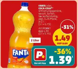 PENNY FANTA oder COCA-COLA Angebot