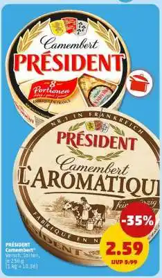 PENNY PRÉSIDENT Camembert Angebot