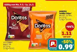 PENNY DORITOS Tortilla- Chips Angebot