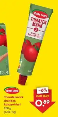 Netto Marken-Discount Tomatenmark dreifach konzentriert Angebot