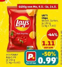 PENNY Lay's Chips Angebot