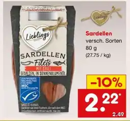 Netto Marken-Discount Sardellen Angebot