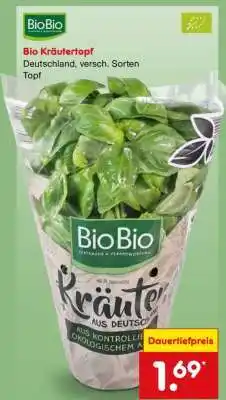 Netto Marken-Discount Bio Kräutertopf Angebot