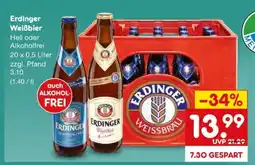 Netto Marken-Discount Erdinger Weißbier Angebot