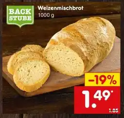 Netto Marken-Discount Weizenmischbrot Angebot