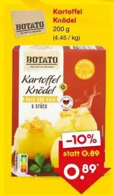 Netto Marken-Discount Kartoffel Knödel Angebot