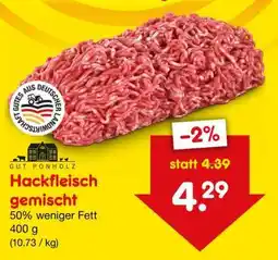 Netto Marken-Discount Hackfleisch gemischt Angebot