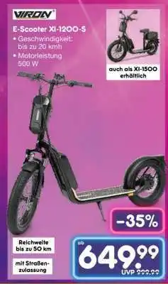 Netto Marken-Discount E-Scooter XI-1200-S Angebot