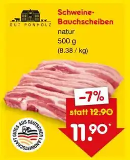 Netto Marken-Discount Schweine-Bauchscheiben Angebot