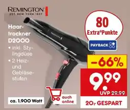 Netto Marken-Discount Haartrockner D2000 Angebot