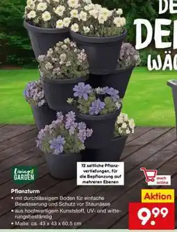 Netto Marken-Discount Pflanzturm Angebot