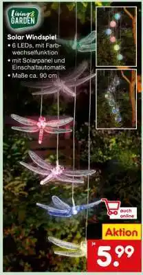 Netto Marken-Discount Solar Windspiel Angebot