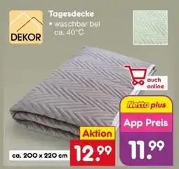 Netto Marken-Discount Tagesdecke Angebot