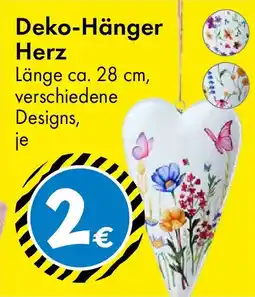 TEDi Deko-Hänger Herz Angebot