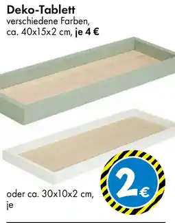 TEDi Deko-Tablett Angebot