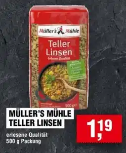 Handelshof MÜLLER'S MÜHLE TELLER LINSEN Angebot