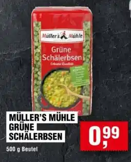 Handelshof MÜLLER'S MÜHLE GRÜNE SCHÄLERBSEN Angebot