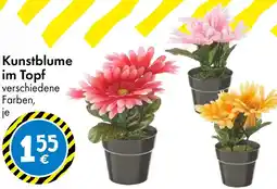 TEDi Kunstblume im Topf Angebot