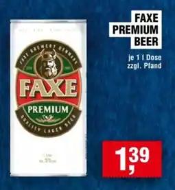Handelshof FAXE PREMIUM BEER Angebot