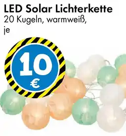TEDi LED Solar Lichterkette Angebot