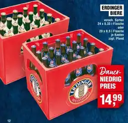 Handelshof ERDINGER BIERE Angebot