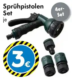 TEDi Sprühpistolen 4er- Set Angebot