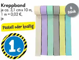 TEDi Kreppband Angebot
