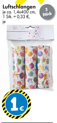 TEDi Luftschlangen Angebot