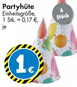 TEDi Partyhüte Angebot