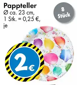 TEDi Pappteller Angebot