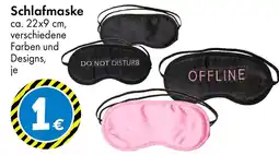 TEDi Schlafmaske Angebot