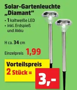 Thomas Philipps Solar-Gartenleuchte ,,Diamant" Angebot