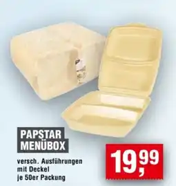 Handelshof PAPSTAR MENÜBOX Angebot