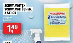 Handelshof SCHWAMMTEX SCHWAMMTÜCHER, 8 STÜCK Angebot