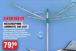 Handelshof LEIFHEIT WÄSCHESPINNE LINOMATIC 500 EASY Angebot