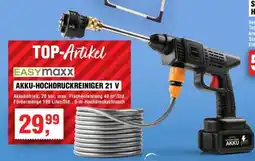 Handelshof EASYmaxx AKKU-HOCHDRUCKREINIGER 21 V Angebot
