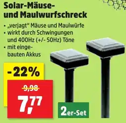 Thomas Philipps Solar-Mäuse und Maulwurfschreck 2er-Set Angebot