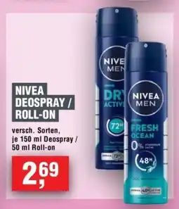 Handelshof NIVEA DEOSPRAY/ ROLL-ON Angebot