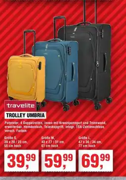 Handelshof travelite TROLLEY UMBRIA Angebot