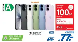 Expert Apple iPhone 17 256GB + Vodafone Smart L 100GB Angebot
