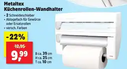 Thomas Philipps Metaltex Küchenrollen-Wandhalter Angebot